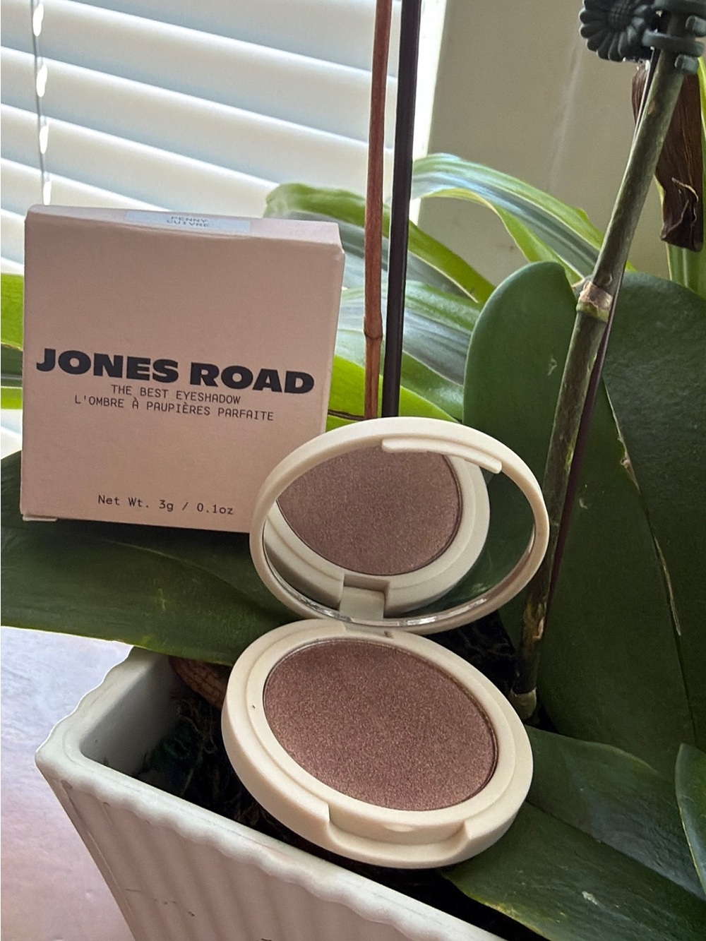 Jones Road Shimmer Eyeshadow - Soft Mauve